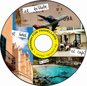 Spanish For Travellers Book and CD